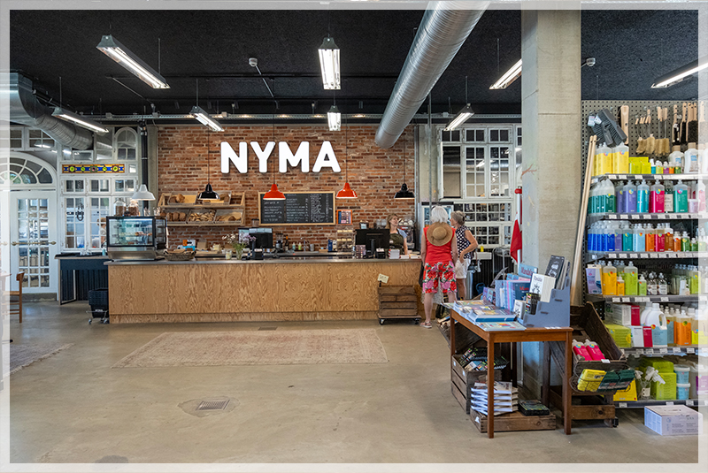 NYMA _din lokale købmand og økologisk køkken